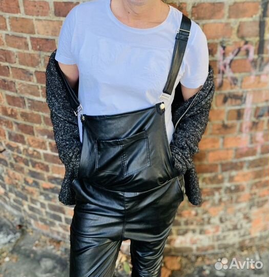 Кожаный комбинезон