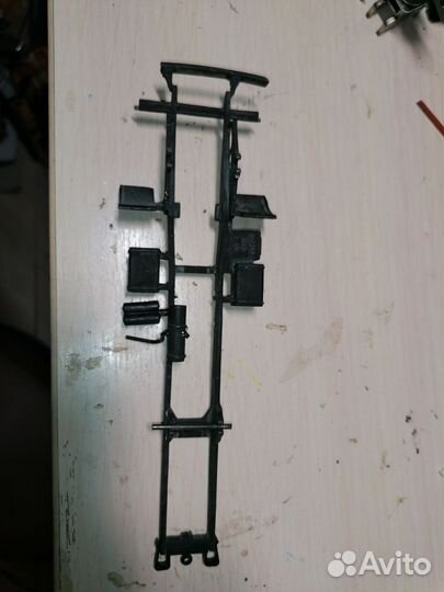 Модель рама грузовика камаз-4310 1:43