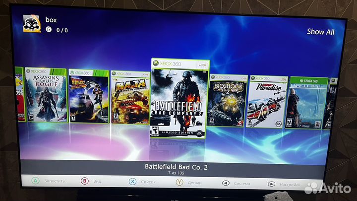 Xbox 360E прошивка 100игр