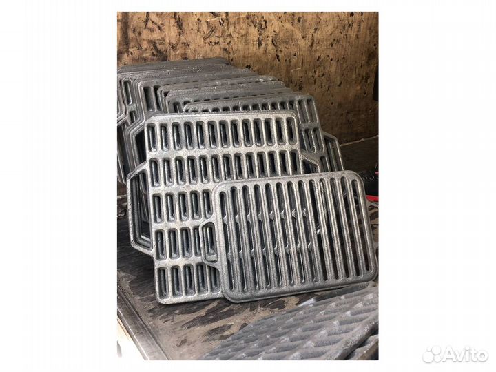 Чугунная решетка гриль