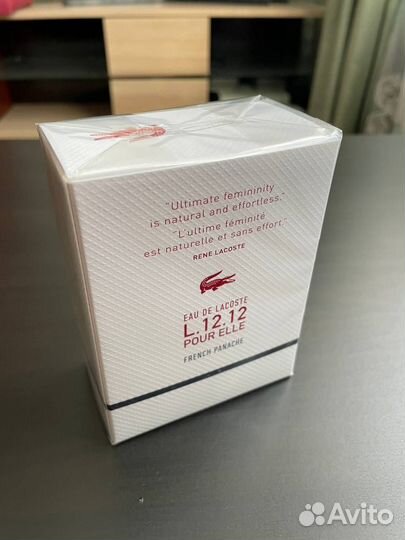 Lacoste Eau DE L.12.12. Pour Elle 90 мл