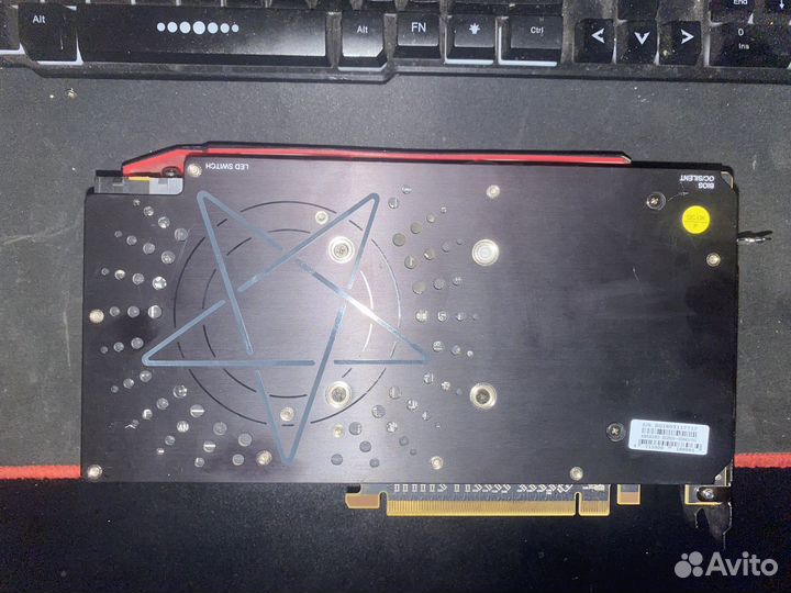 Видеокарта rx580 8gb red devil