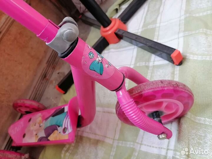 Самокат детский трехколесный