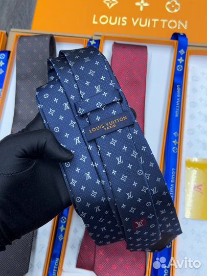 Галстук из шелка Louis Vuitton Premium