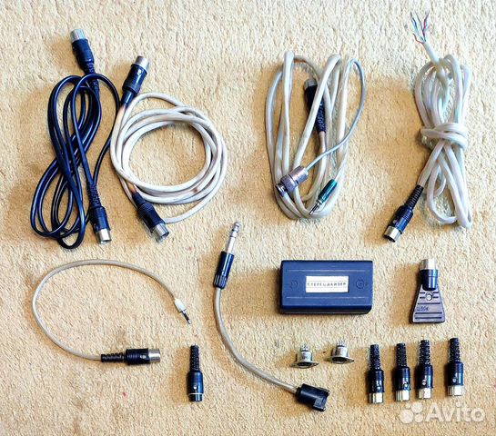 Советские аудиокабели, переходники,штекеры,гнёзда