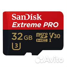 Карта памяти Sandisk Micro sdhc 32Gb 100 m/s