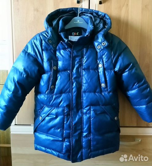 Куртка зимняя (пуховик) для мальчика 116