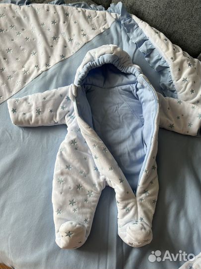 Комплект на выписку для мальчика