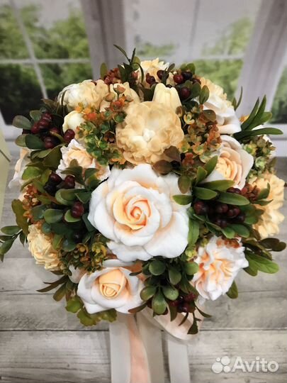 Букет цветов из мыла