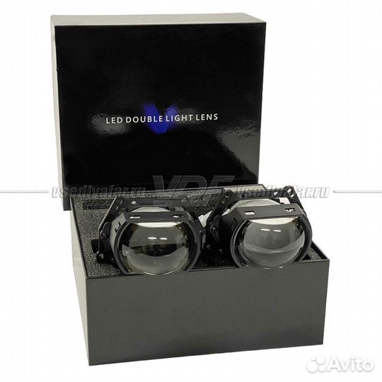 Светодиодные линзы Double Light M17S 3.0 (прямоуго