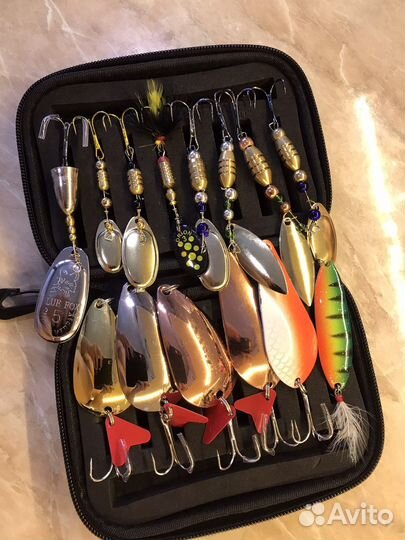 Набор колебалок + блесна