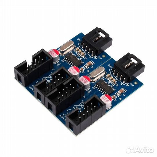 Внутренний хаб USB 2.0 на 4 USB 2.0 для компьютера