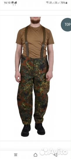 Брюки мембранные Бундесвера с утеплителем р 56-58