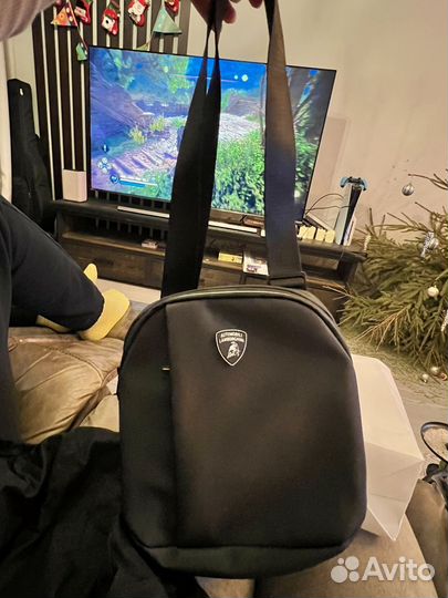 Сумка через плечо Automobili Lamborghini
