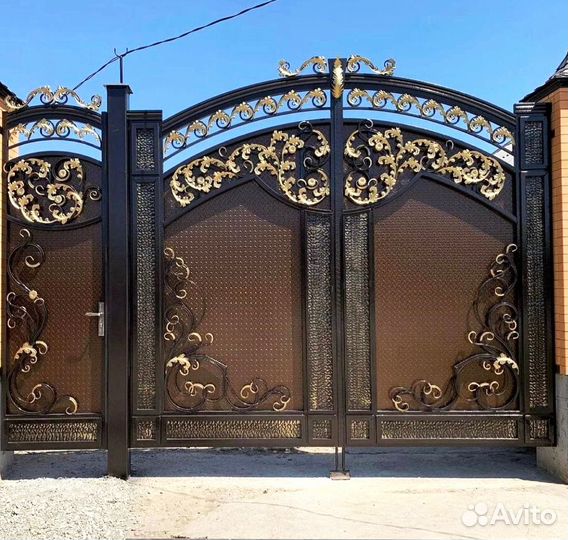Кованые ворота