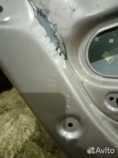 Дверь задняя левая kia rio 4