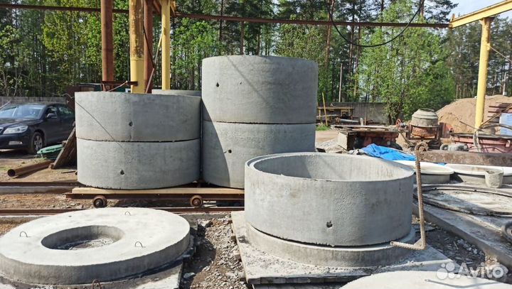 Бетонные кольца