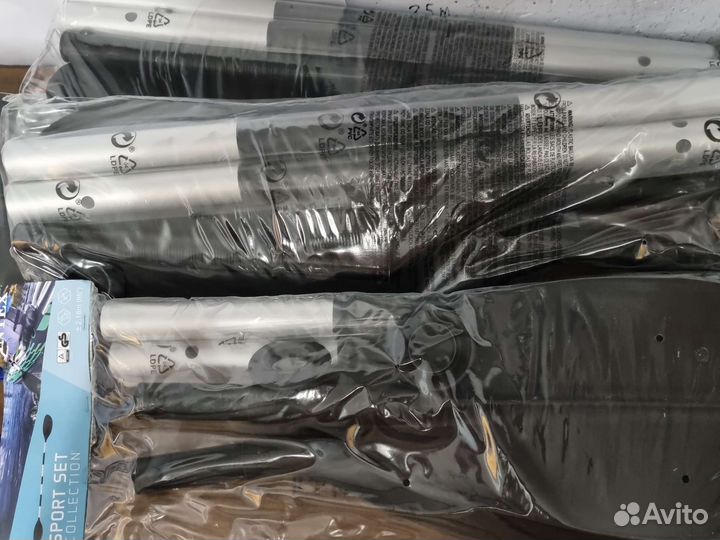 Весло двойное для байдарки каяк сап борд лодка