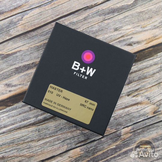 B+W 010 UV-Haze MRC Nano Master Filter (67mm)