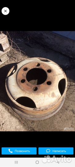 Диск колеса газ,паз