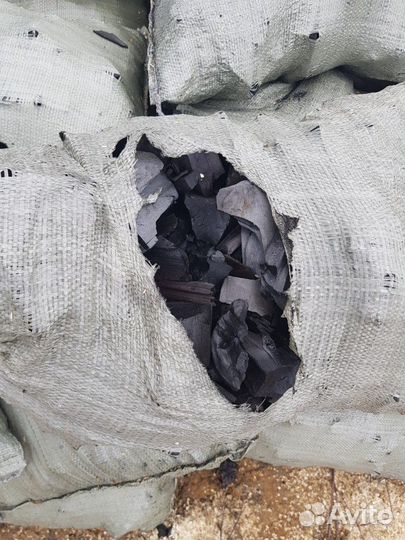 Древесный уголь берёзовый