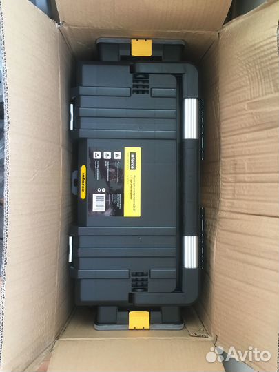 Ящик для инструмента с 2 органайзерами Inforce