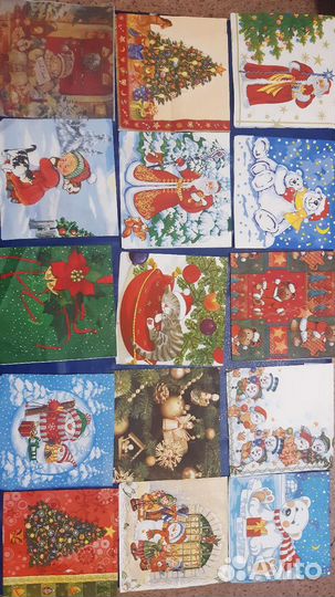 Салфетки для декупажа новый год