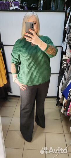 Джемпер женский хлопок 50/56 Корея