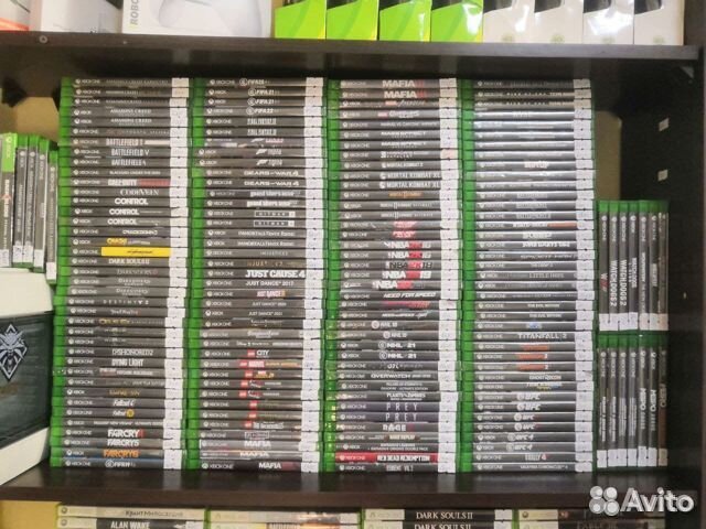 300 дисков Xbox One - Игры от Rockstar Rdr/Gta