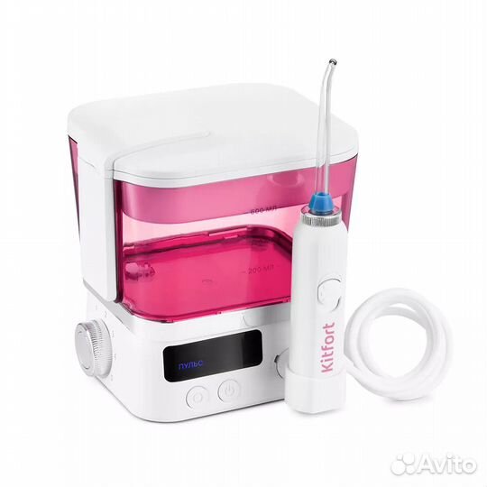 Ирригатор Kitfort кт-2917-1, белый, розовый