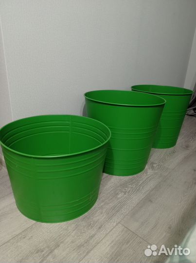 Декоративное ведро икеа Металл