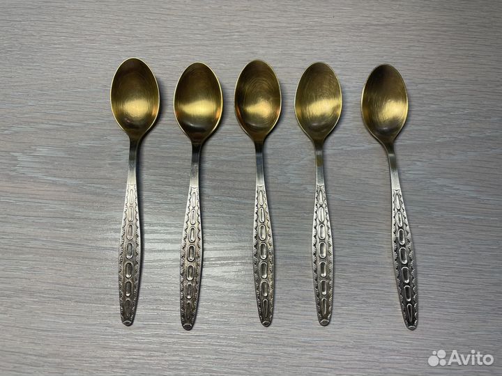 Ложка чайная мельхиор СССР Кольчугино