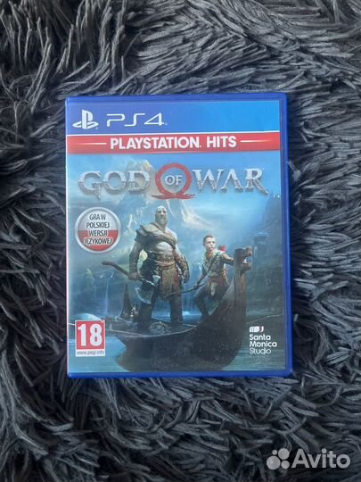 Диск на пс4 God of War
