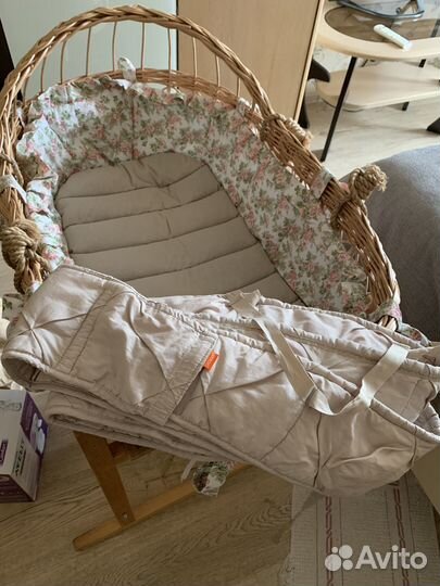 Люлька колыбель плетеная