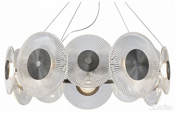 Светильник Newport 4540 4548+2/S black glossy