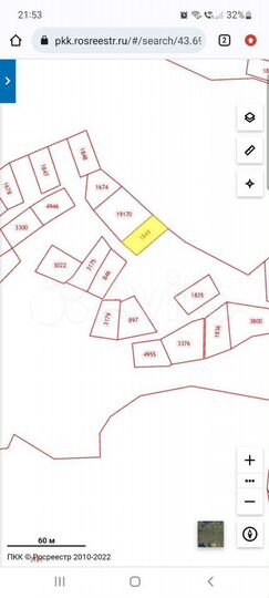 Участок 2,4 сот. (СНТ, ДНП)