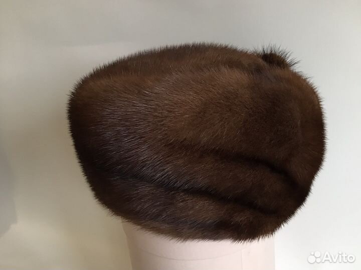 Шапка норковая женская 56