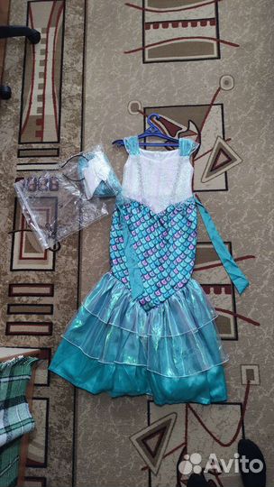 Новогодний костюм русалочка