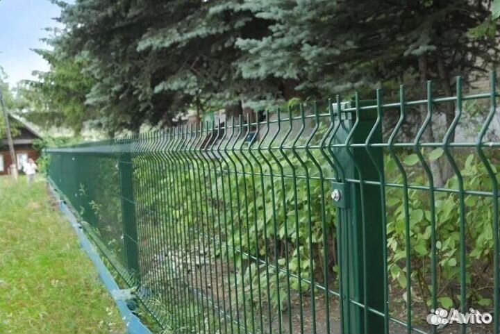3Д забор сетчатое ограждения
