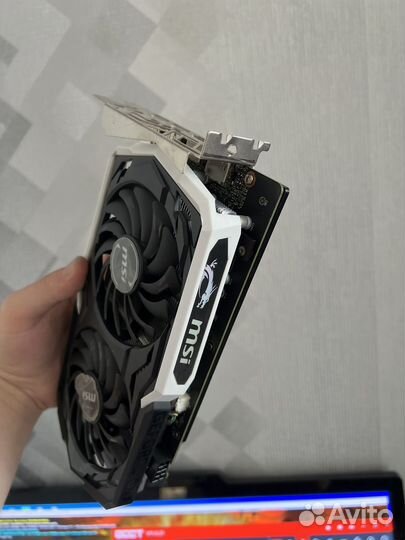 Видеокарта MSI armor GTX1660TI 3 мес