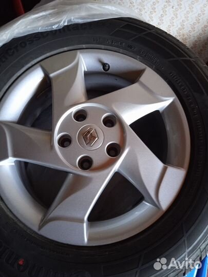 Колеса на renault duster r16
