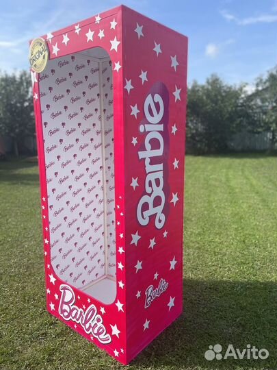 Коробка Барби фотозона