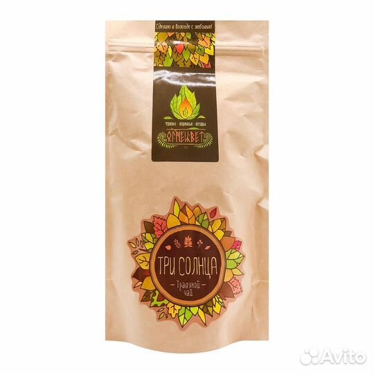 Травяной чай Три солнца (herbal tea) Огнецвет 100г
