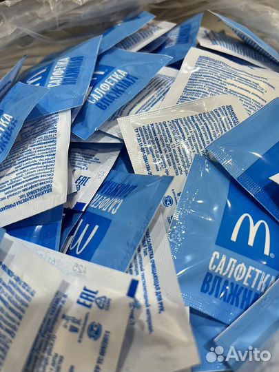 Салфетки Макдоналдс