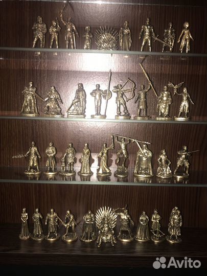 Бронзовые фигурки солдатики Игра престолов