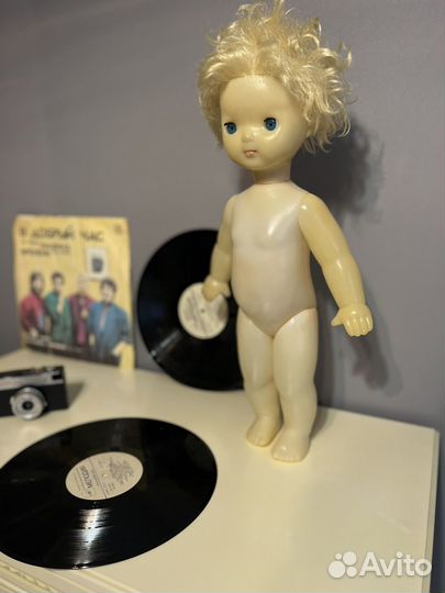 Кукла СССР редкая 53 см