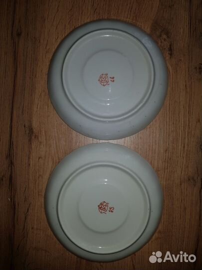Блюдце чайный сервиз Коростень 80-90 гг