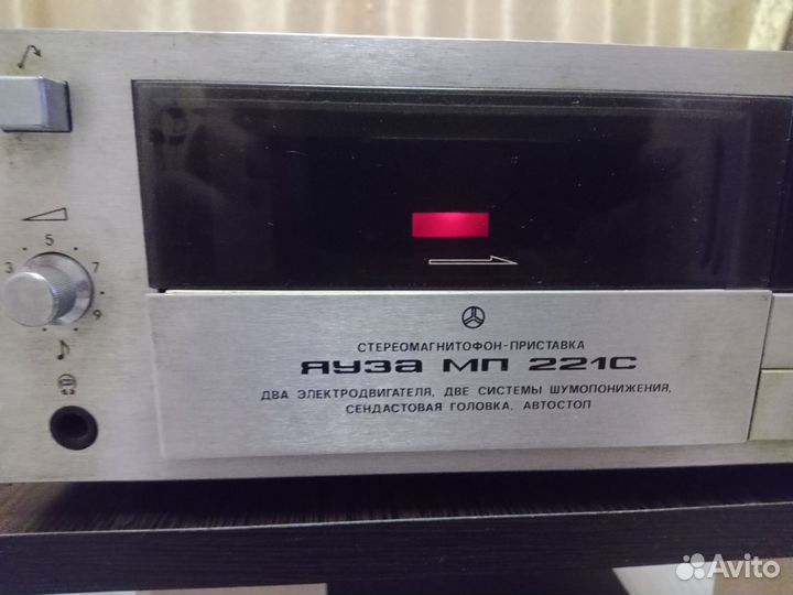 Кассетная дека Яуза мп 221С