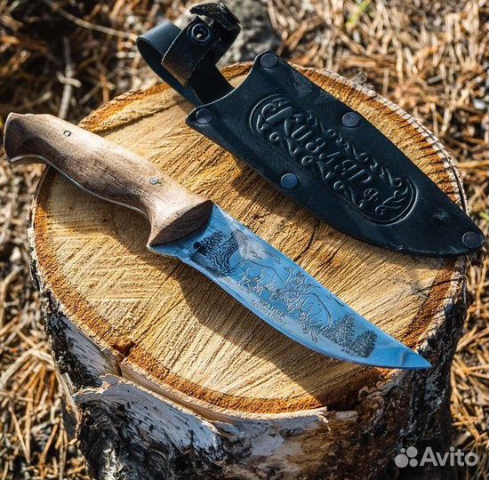 Кизлярский нож в ножнах, 65х13