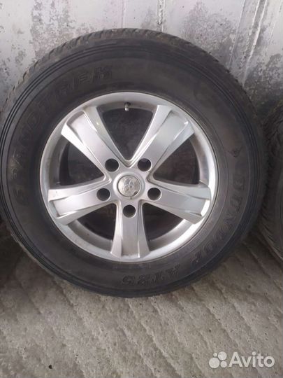 R18 Dunlop Grandtrek AT25 285/60, PCD 5x150 DIA 110